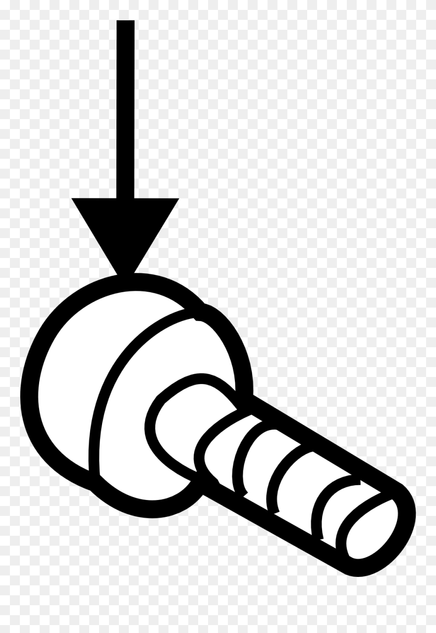Vector Screw Baut - Screw Clipart