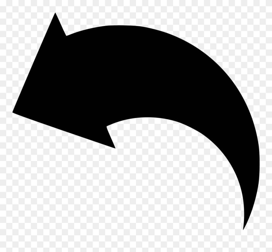 Undo Turn Left Arrow - Left Turn Arrow Icon Clipart