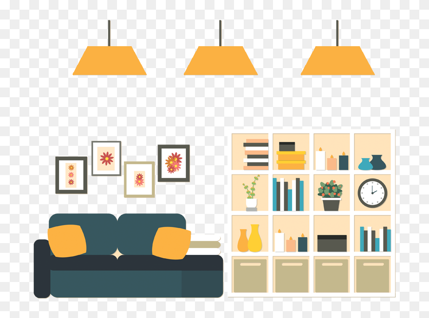 Clipart Kitchen Interior Decorator - Clip Art For Interior Design - Png Download