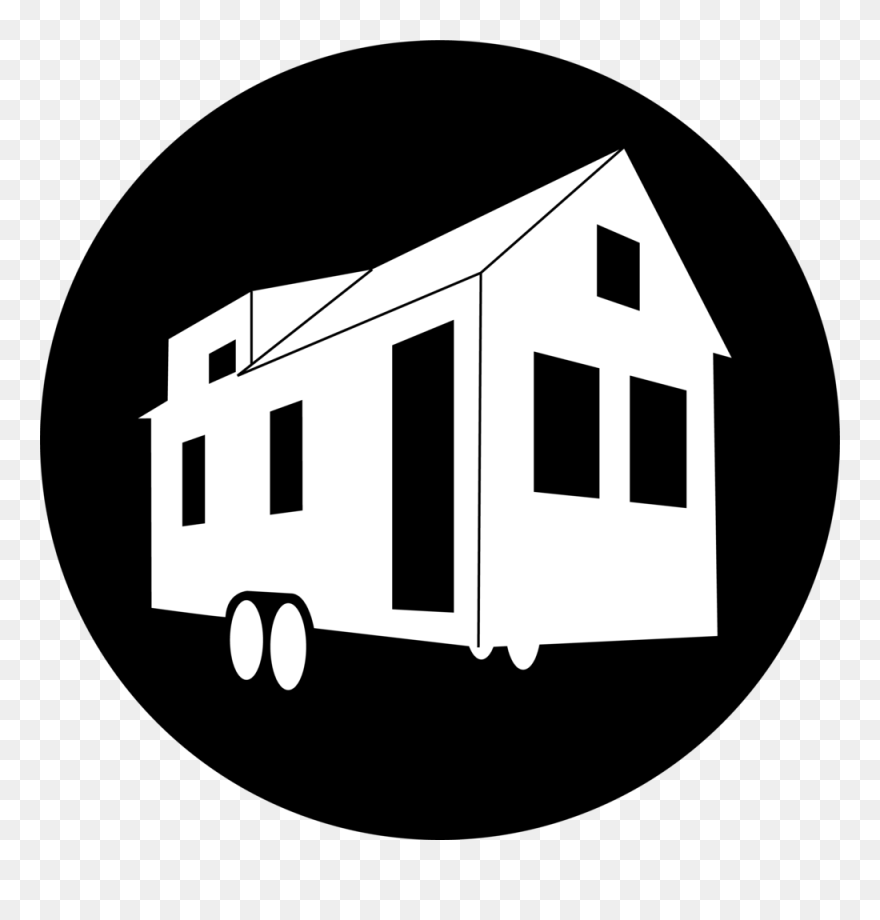 Black And White Clipart Of House Plans Graphic Library - Clipart Tiny House Png Transparent Png