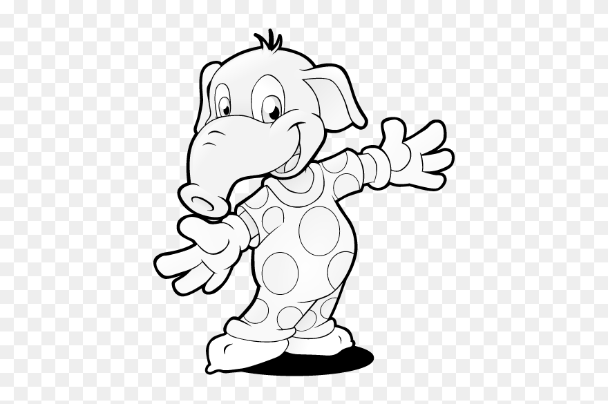 Animals In Pajamas Cartoon Clipart