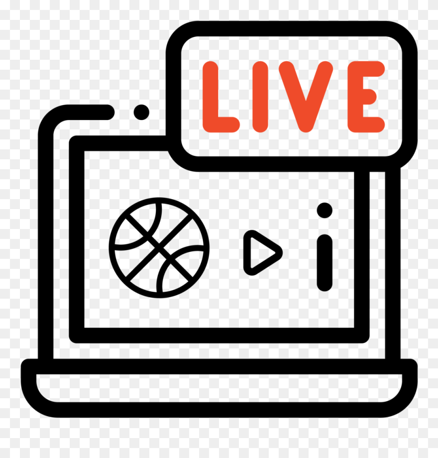 Sportsbook Live Scores - Online Video Icon Png Clipart