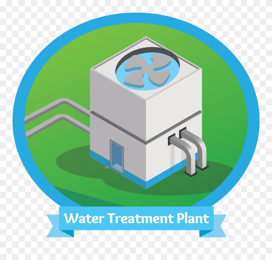 Water Treatment Plant Clipart