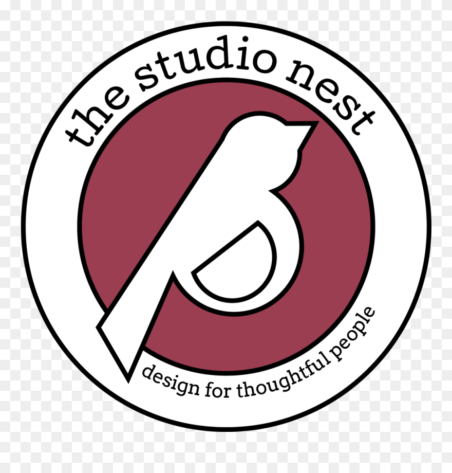 For Printing Sticker Studio Nest Magenta Logo - Circle Clipart