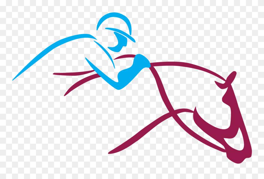 Carreras De Caballos Dibujos Clipart