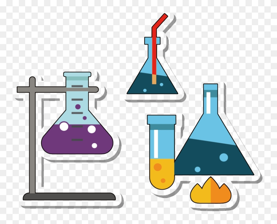 Laboratory Flask - Animated Erlenmeyer Flask Png Clipart