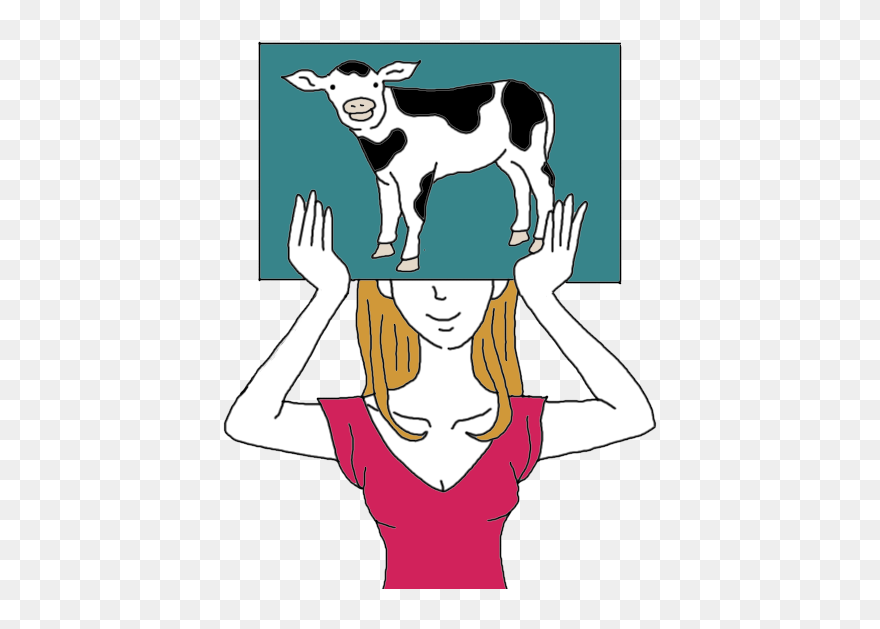 Calf - Cartoon Clipart
