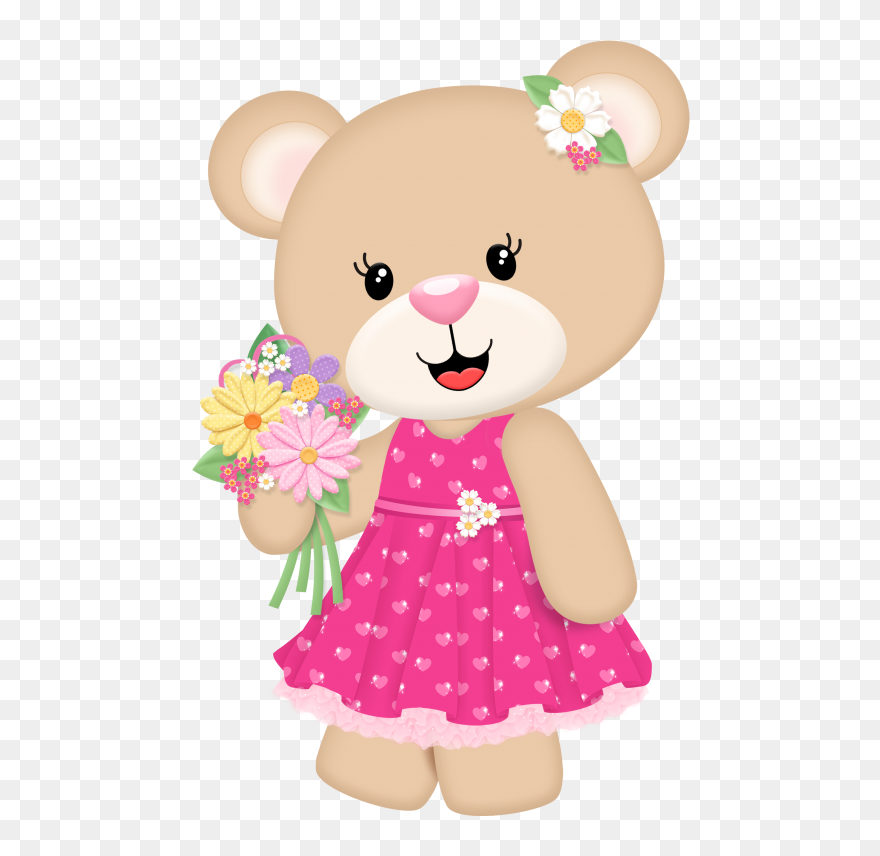 Ursinha Jardim Png Clipart