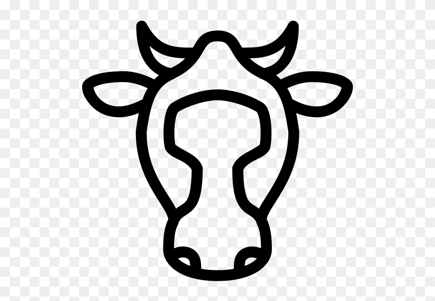 Cow - Icone Vaca Png Clipart