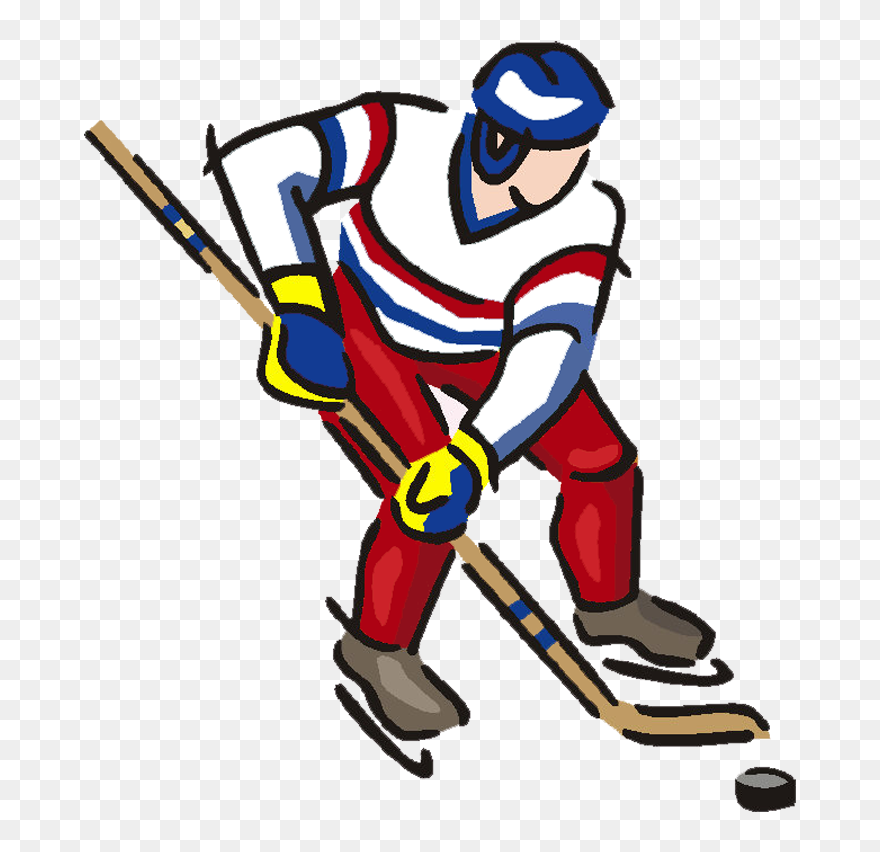Hockey Thanksgiving Clipart Picture Freeuse Library - Hockey Player Clipart - Png Download