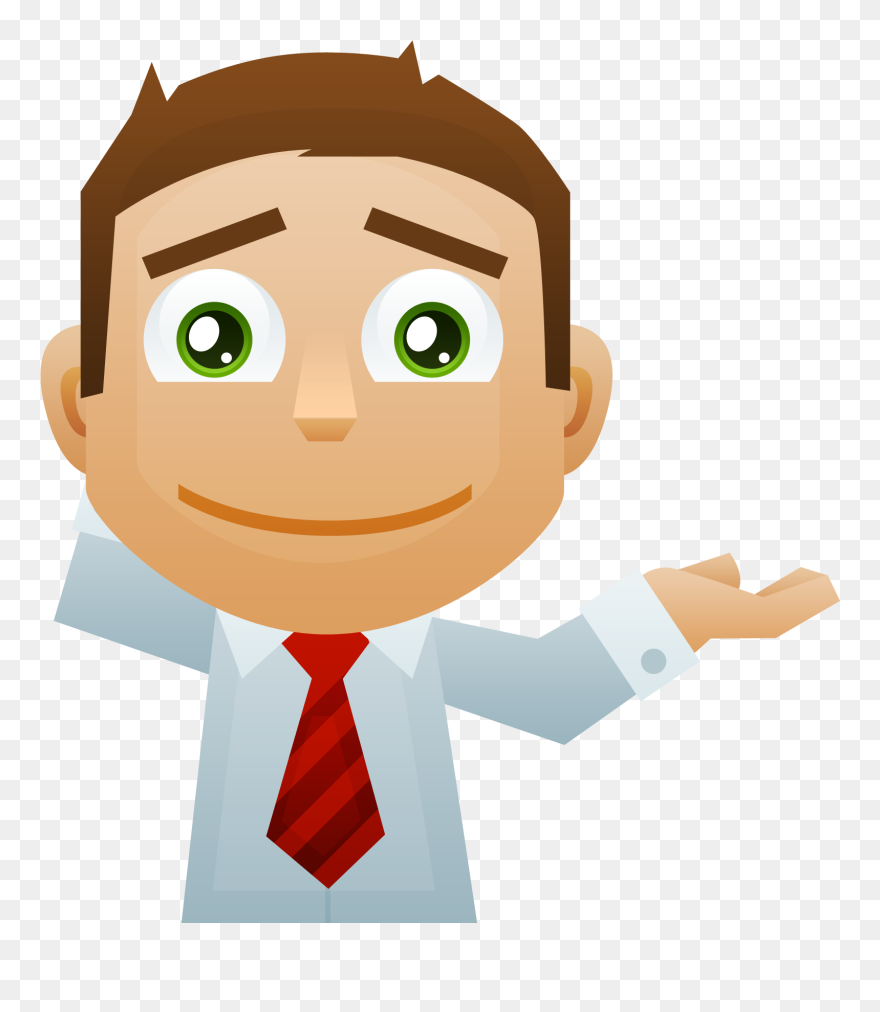 Businessman Animation Png Clipart