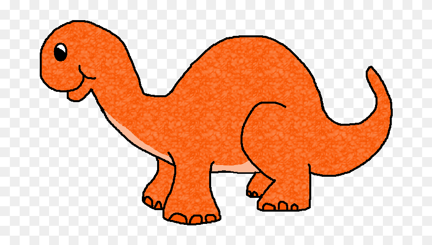 Dinosaur Pencil And In - Cute Dinosaur Clipart Black And White - Png Download