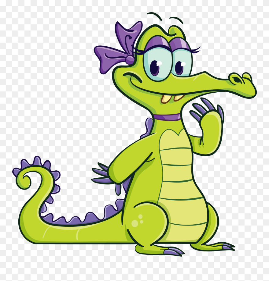Female Crocodile Names - Allie Where's My Water Clipart