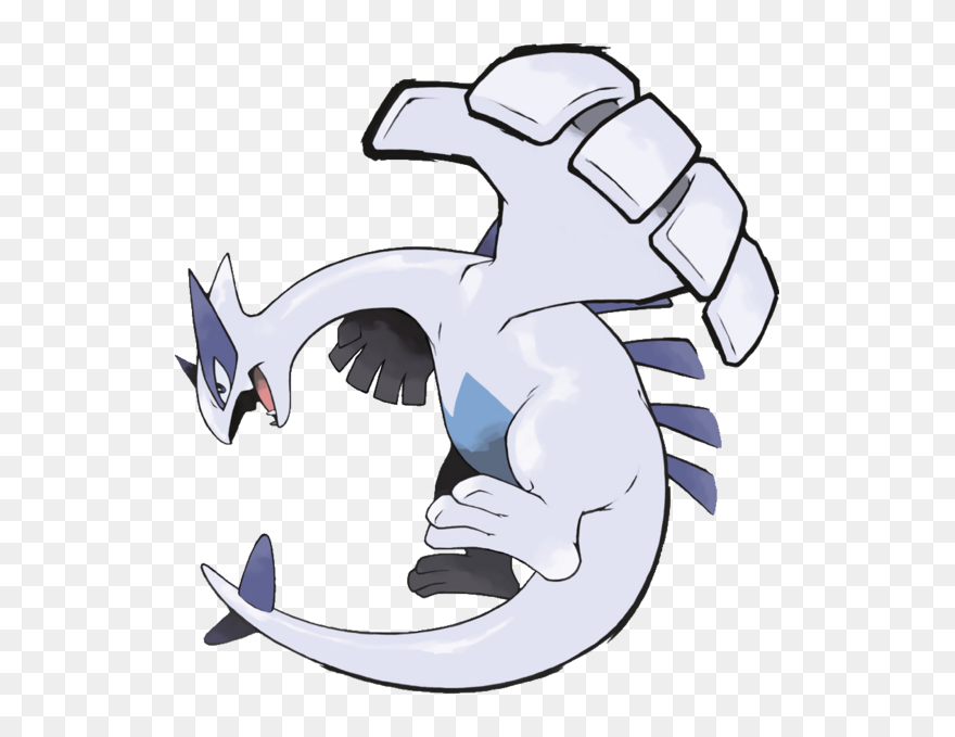 Pokemon Soul Silver Lugia Clipart
