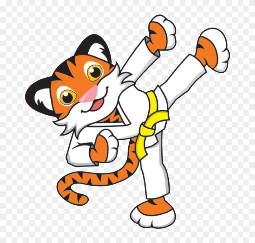 Tae Kwon Do Little Tigers Clipart