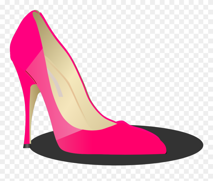Blue High Heel Svg Clip Arts - Basic Pump - Png Download