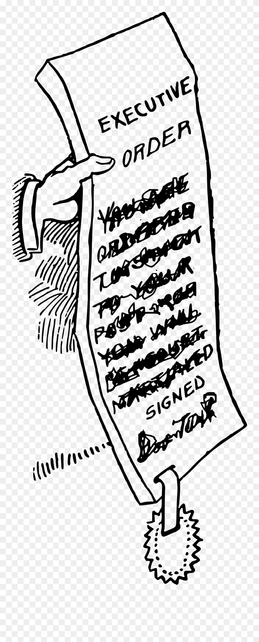 Executive Drawing At Getdrawings - Executive Order Clipart - Png Download