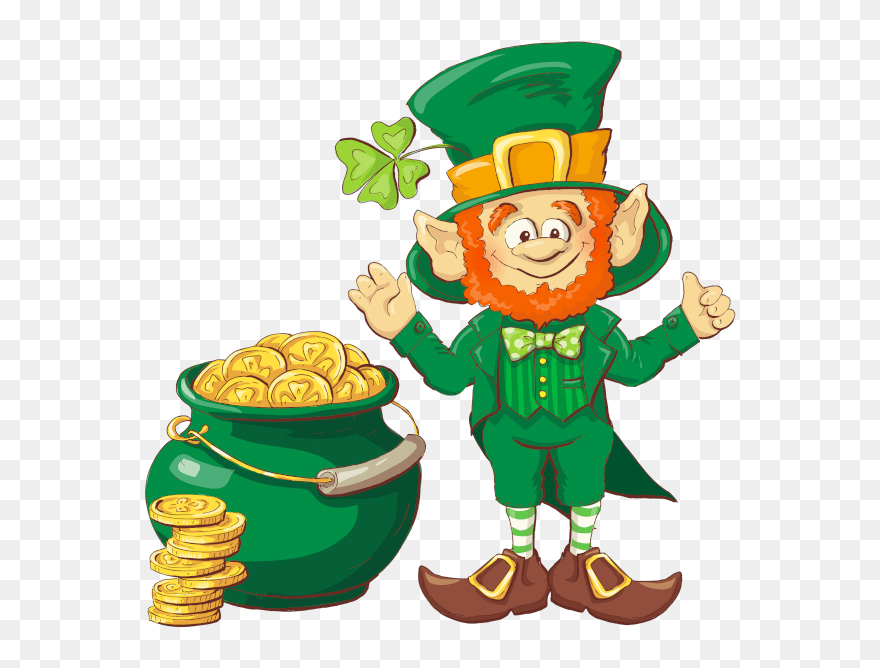Leprechaun Day - San Patrizio Auguri Clipart