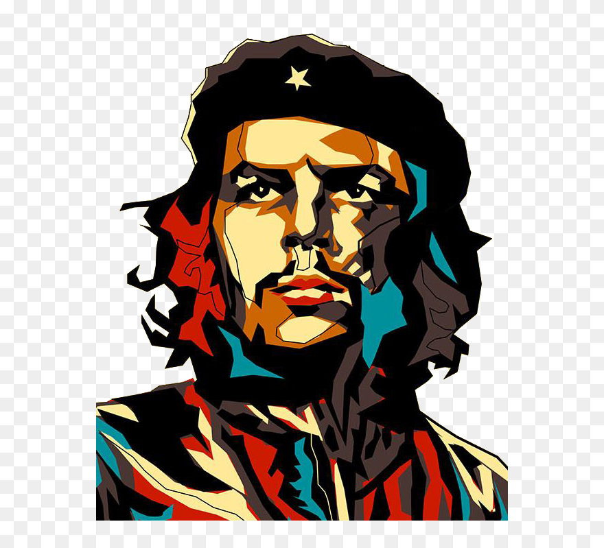 Cuban Revolution Stitching Che Head Color Of Clipart - Che Guevara Wallpaper Hd - Png Download