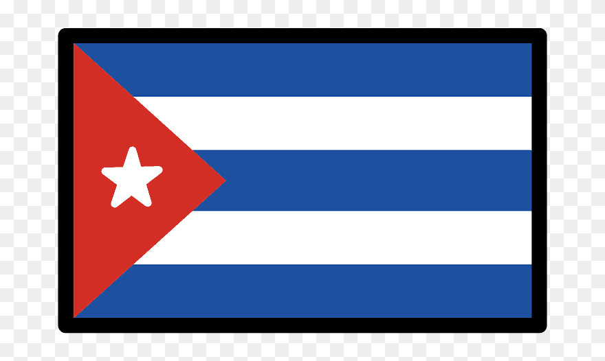 Cuba Flag Emoji Clipart - Puerto Rico Flag Emoji - Png Download