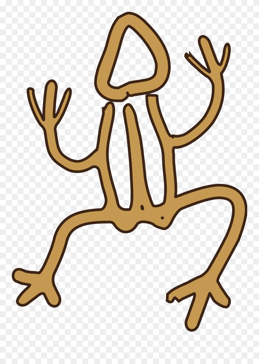 Taino Frog Graphic - Frog Taino Clipart