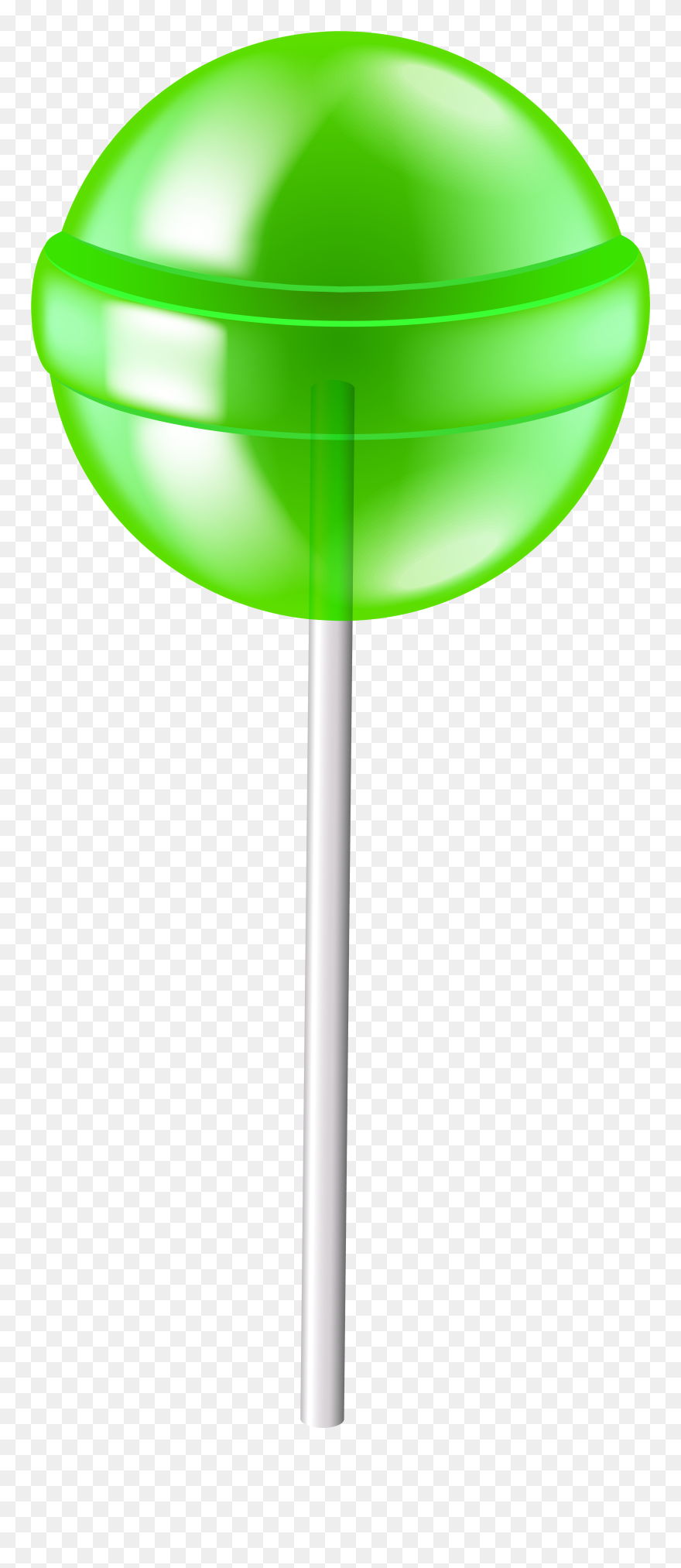 Collection Of Transparent - Green Lollipop Clipart - Png Download