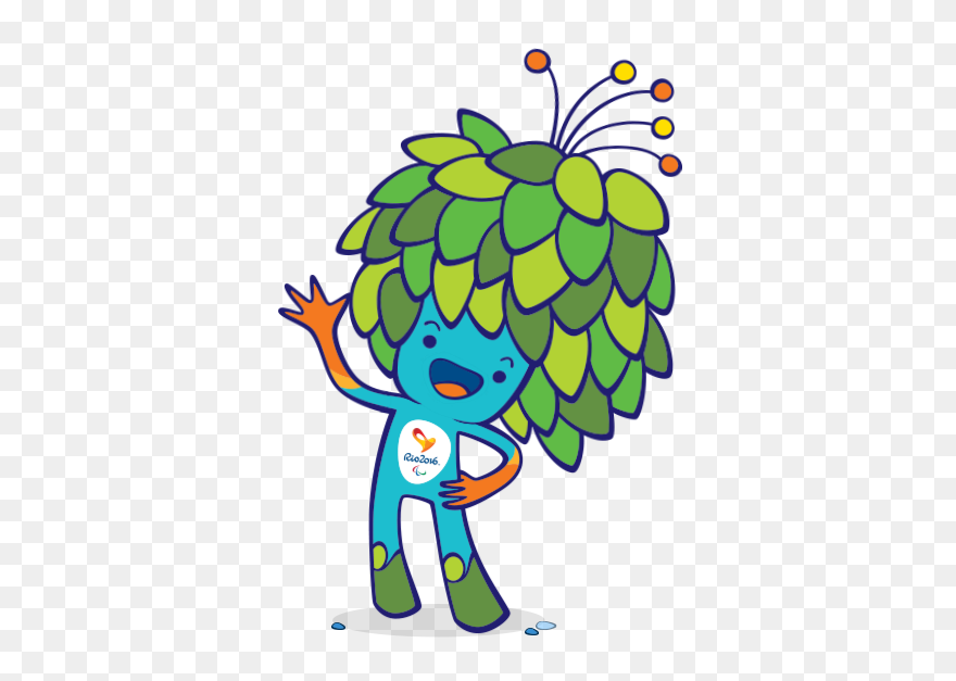 Tom Mascot Rio 2016 Clipart