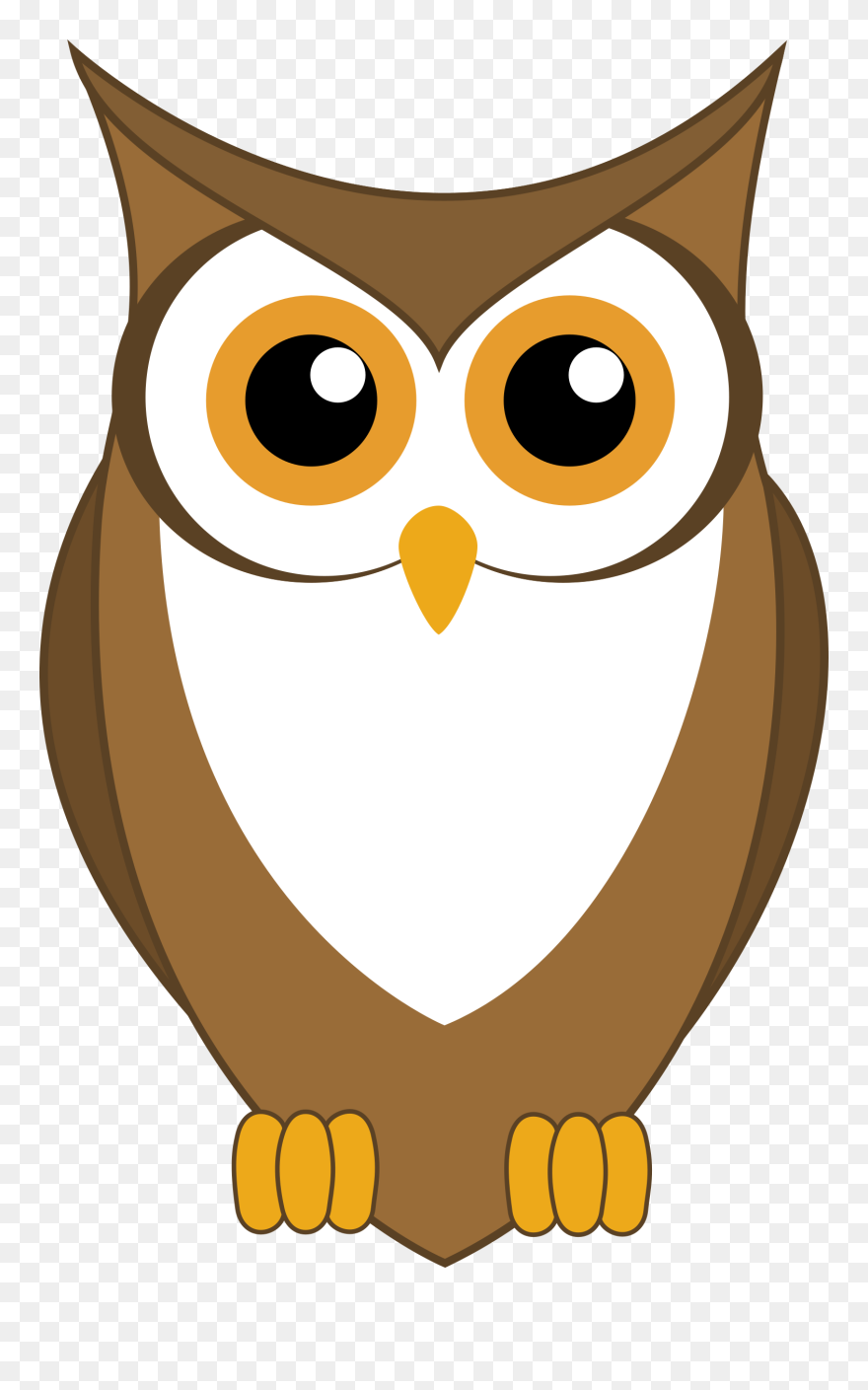 Clipart Of Baby Owl, Clipart Of Cute Owls, Clipart - Owl Clipart - Png Download