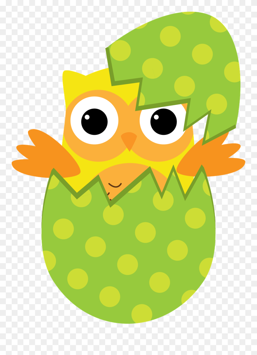 Easter Owl Clipart - Png Download