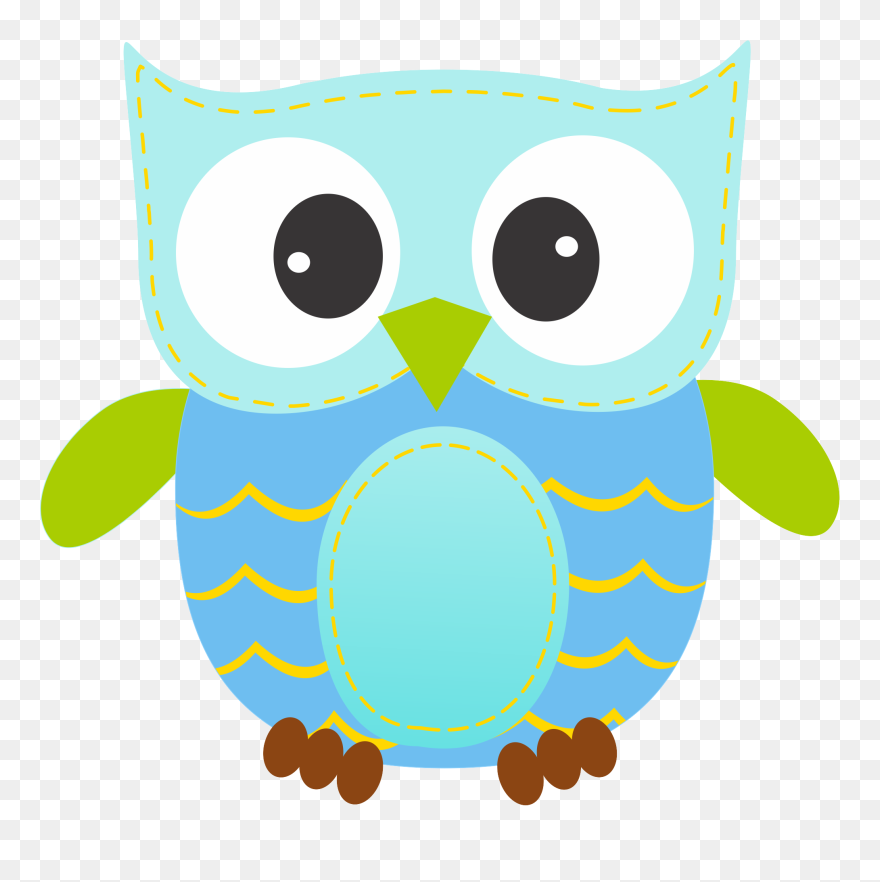 Rotulo De Corujas Para Agua Clipart