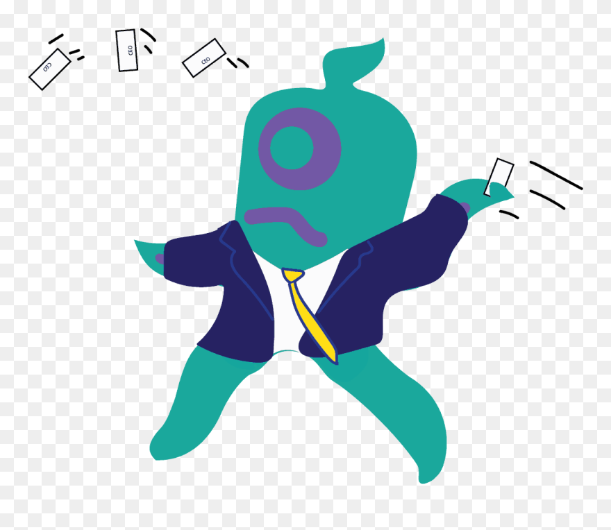 Ban Business Cards And Go Squiqr Pro - Illustration Clipart