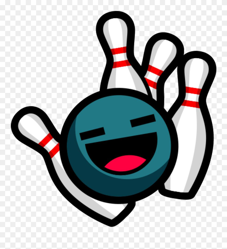 Tenpin Bowling Cartoon Clipart
