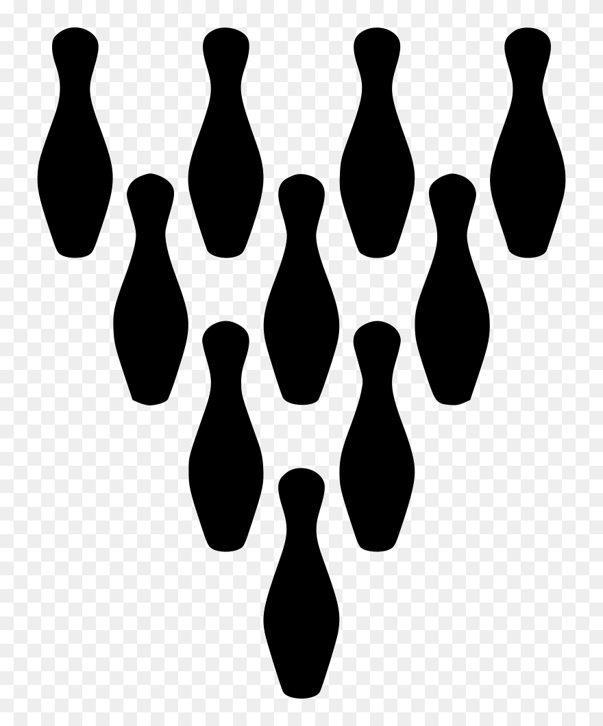 Bowling Pin Game - Plano Super Bowl Clipart