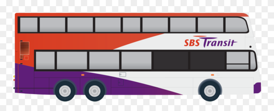 Bus Cartoon Clipart - Sbs Bus Clipart - Png Download