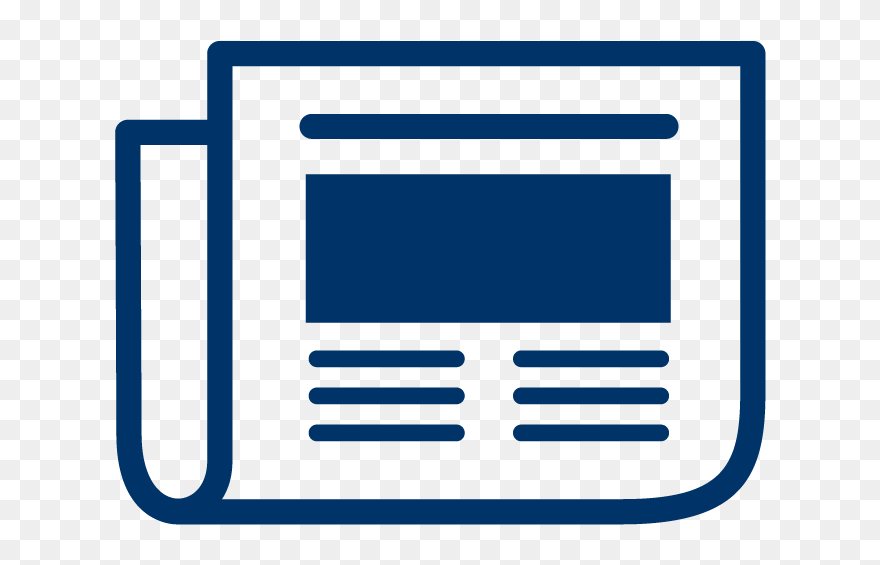 Newspaper Icon - Clip Art - Png Download