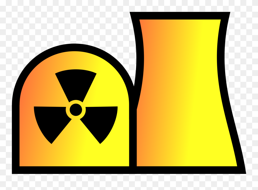 Transparent Radioactive Sign Png - Nuclear Power Plant Clipart