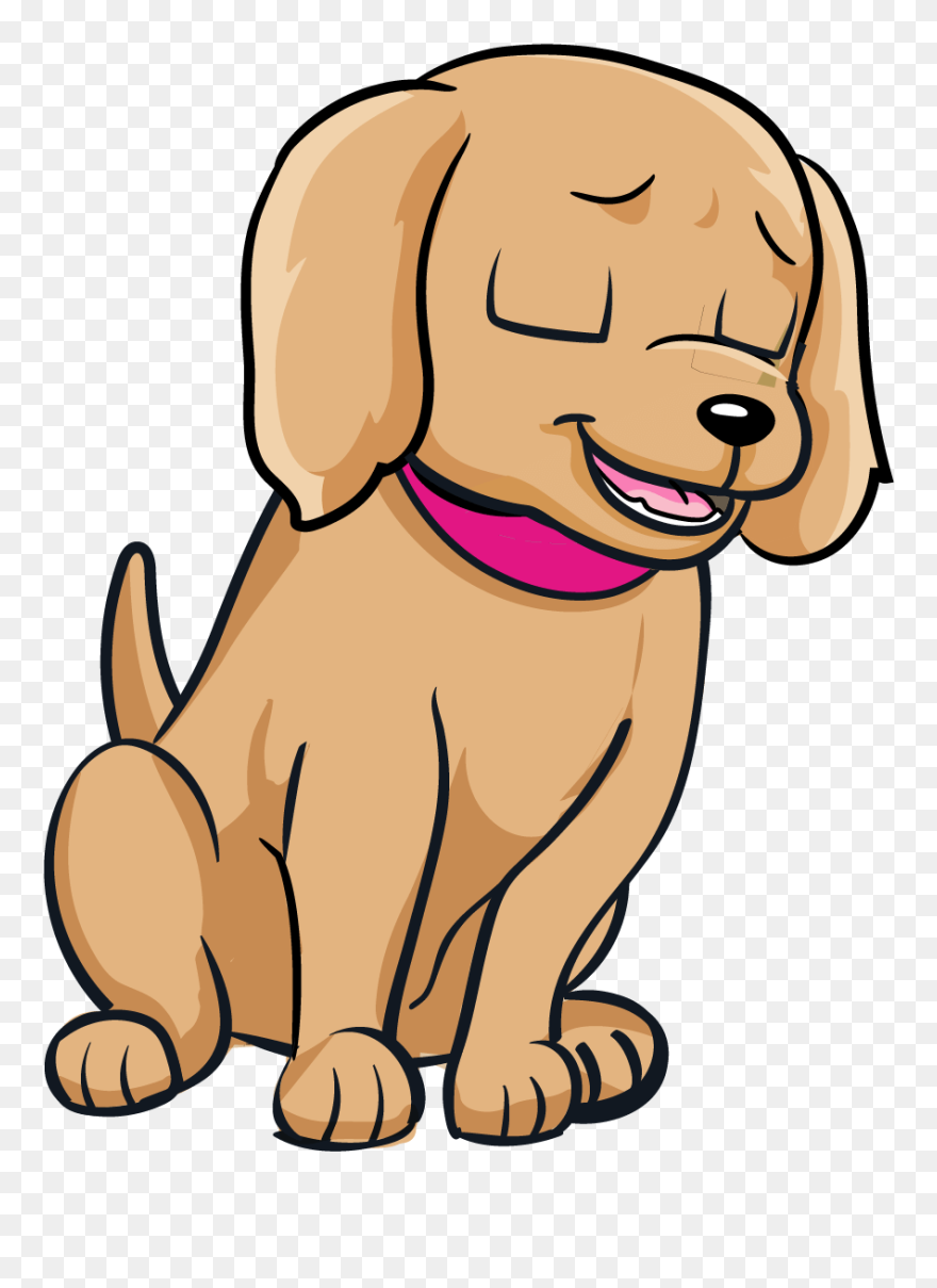Dog Catches Something Clipart