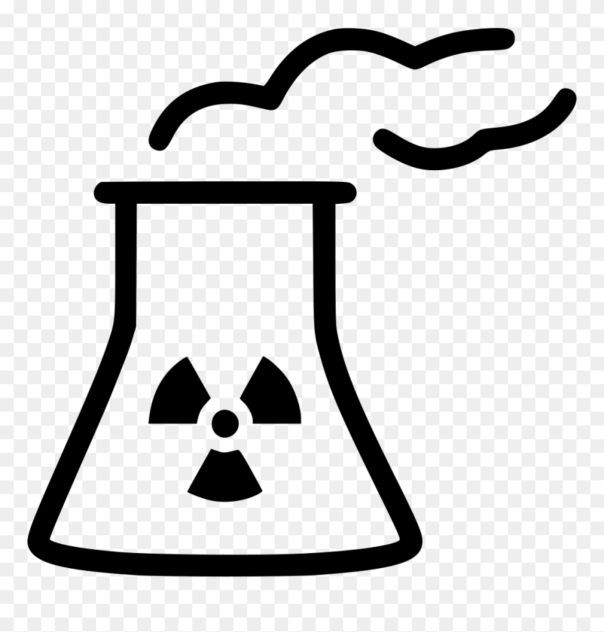 Nuclear Power Plant - Nuclear Power Plant Icon Clipart