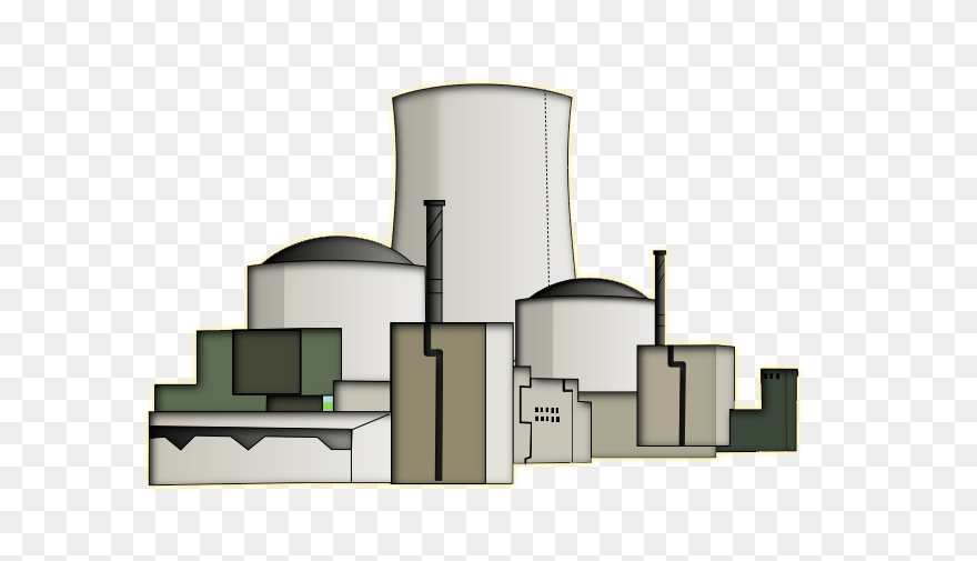 Free Nuclear Power Plant Clip Art - Nuclear Power Plant Png Transparent Png