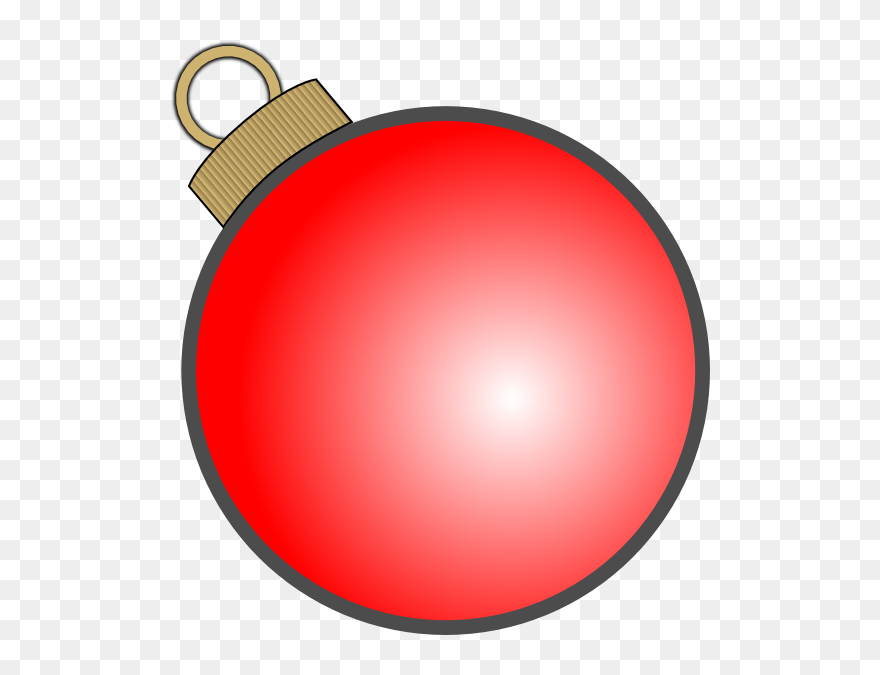 Christmas Ball Ornament Clip Art At Clker - Christmas Ball Ornament Clipart - Png Download