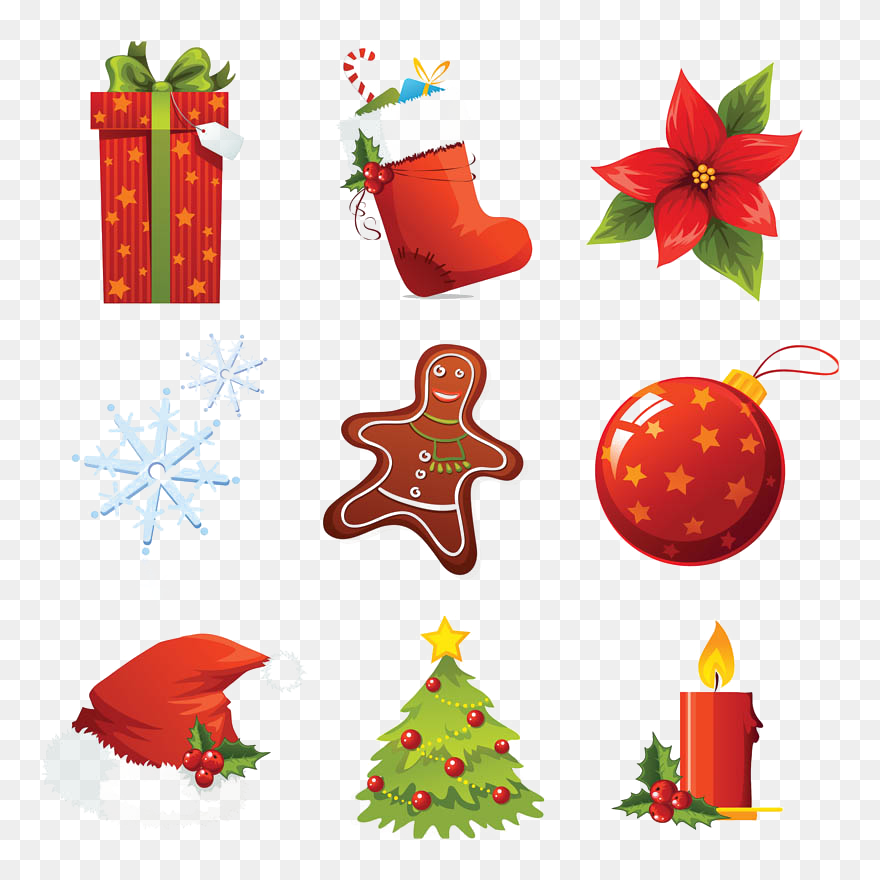Christmas Elements Free Png Clipart