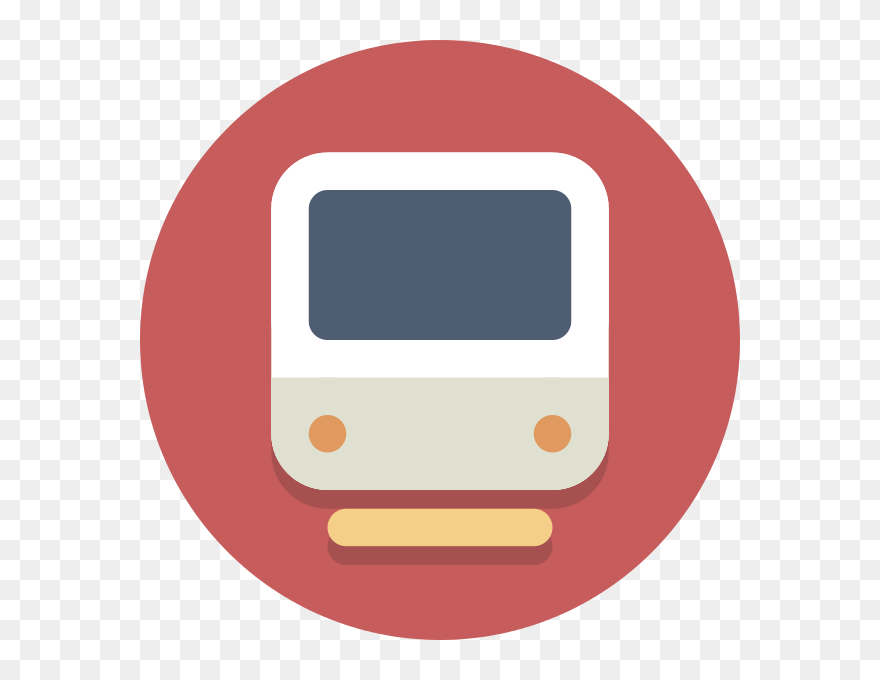 Circle Icons Train - Icon Train Png Clipart
