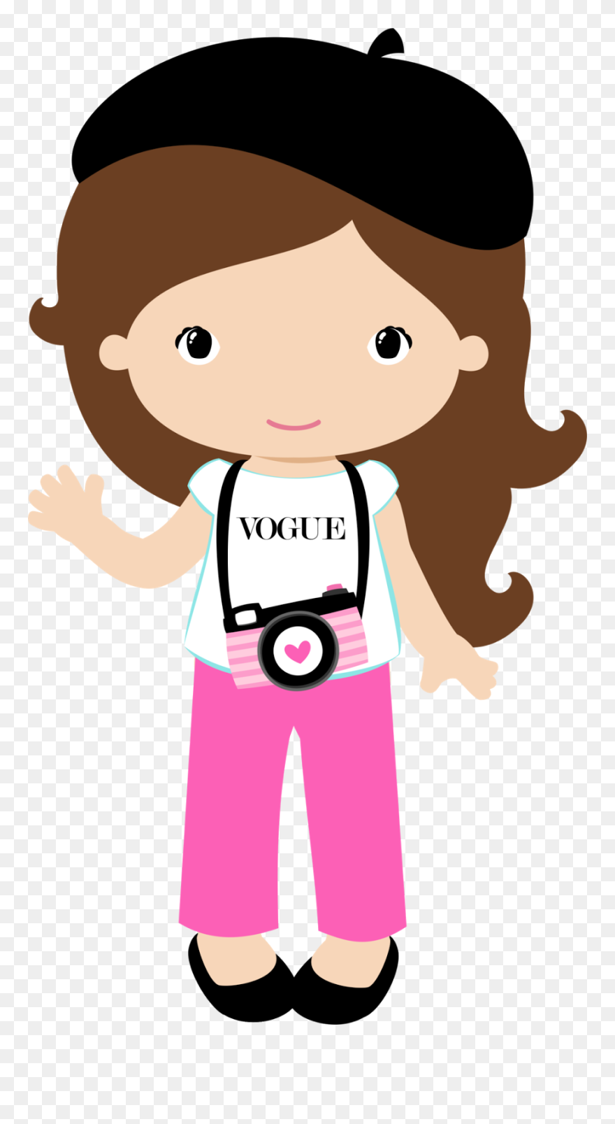 Paris Cute Png - Toddler Clipart Transparent Png