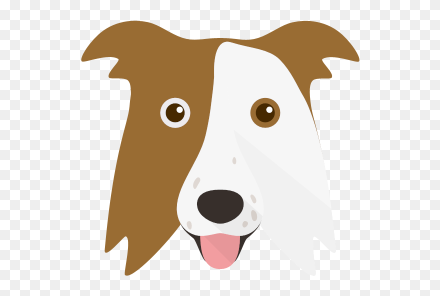 Png Border Collie Cartoon Clipart