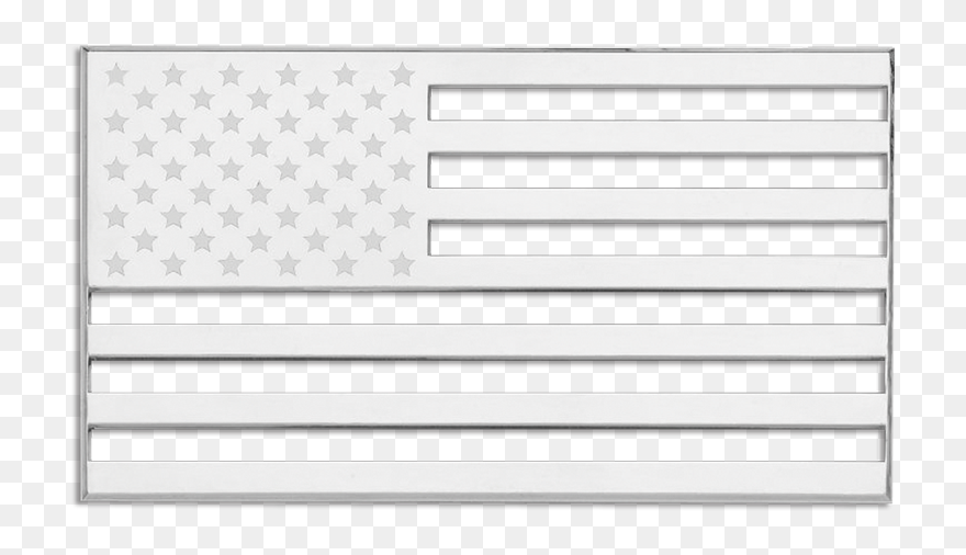 Cruiser Accessories American Flag Auto Decal - Transparent White American Flag Png Clipart