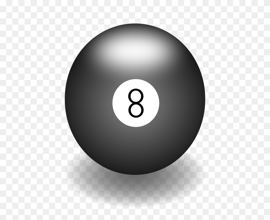 Free Eight Ball - Magic 8 Ball No Background Clipart