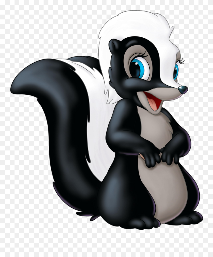 Skunk Clipart Thumper - Disney Bambi Flower - Png Download