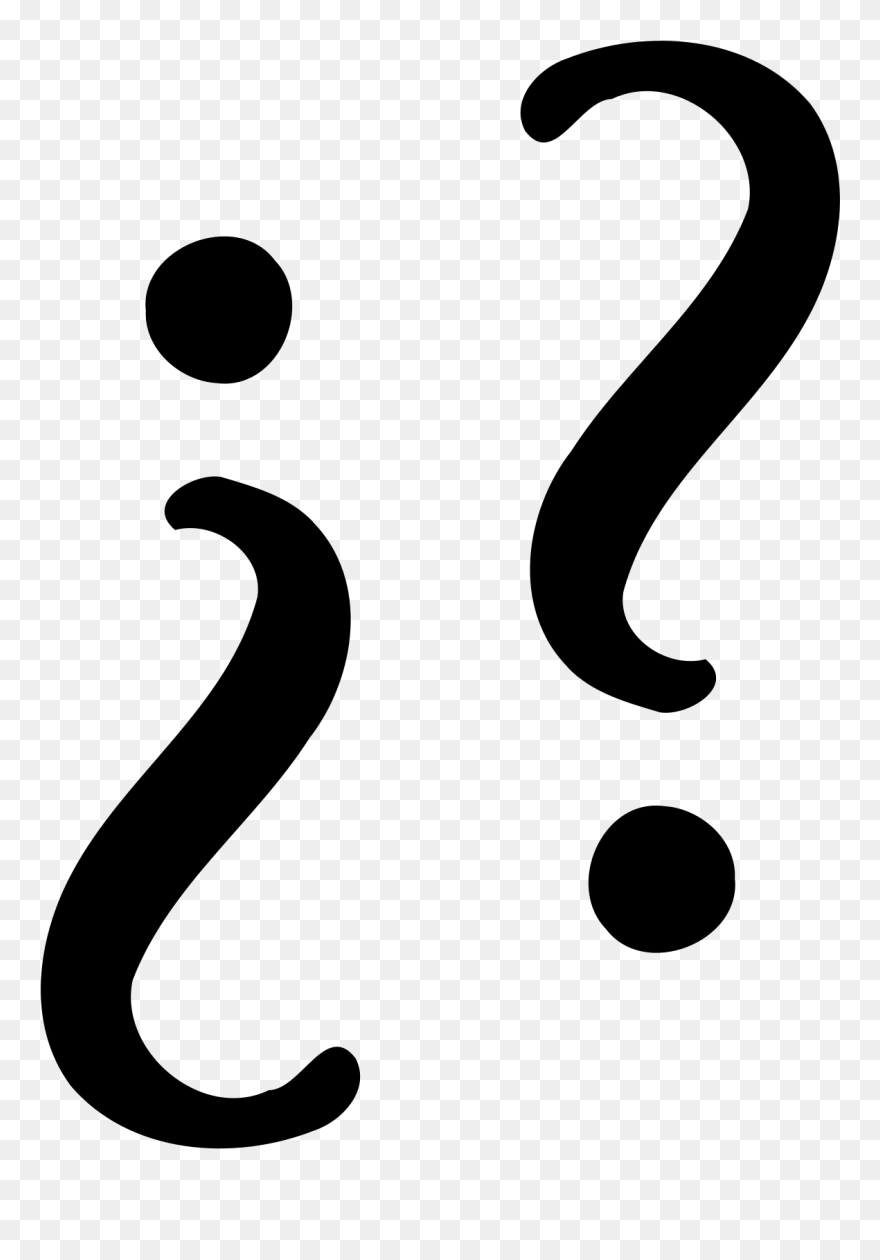 Question Mark Emoji Spanish Clipart