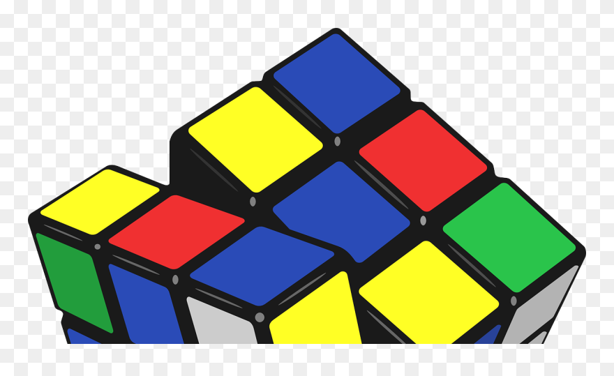 The Cube - Rubik's Cube Clipart