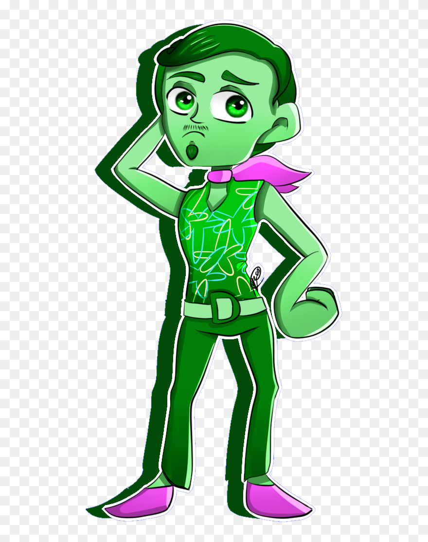 Emoji Clipart Disgust - Inside Out Disgust Male - Png Download